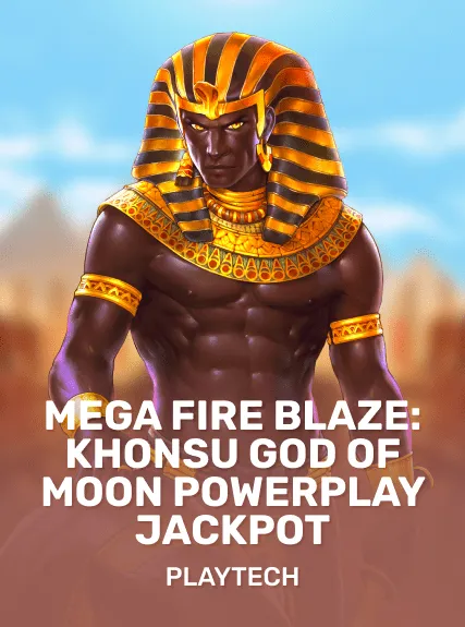 Mega Fire Blaze: Khonsu God of Moon Powerplay Jackpot game tile